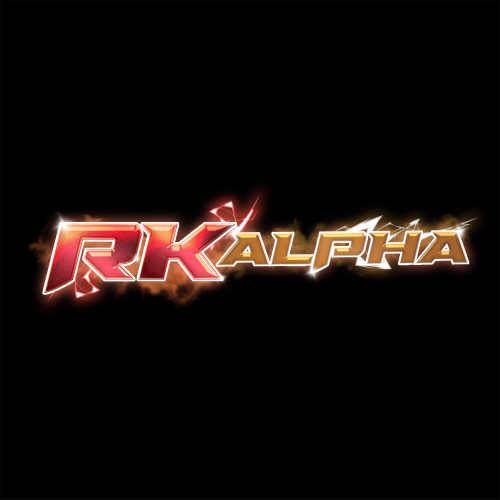 RKAlpha app banner showing Android and iOS download options